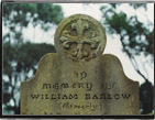 William Barlow's grave